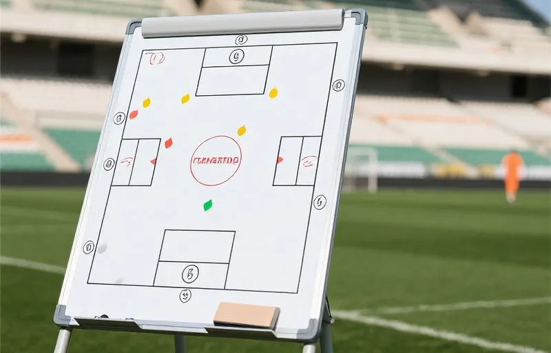 世界杯战术板插画